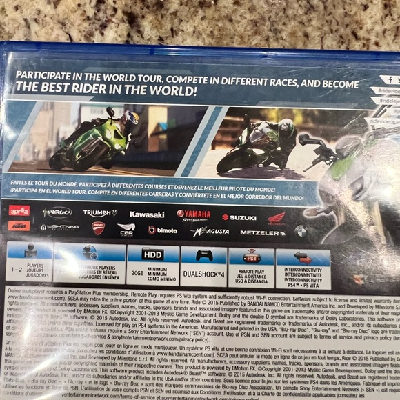 PS4 Ride game - Picture 5 of 5